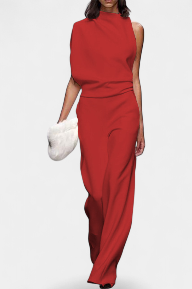 Etta Mono Asimetrinė Arba Plūstanti Kelnė