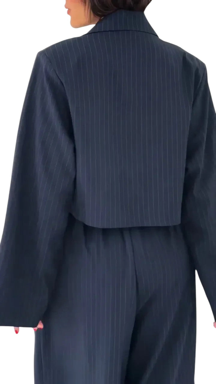 Eclat™ | Moteriškas komplektas bustier + švarkas – Elegantiško ir modernaus stiliaus