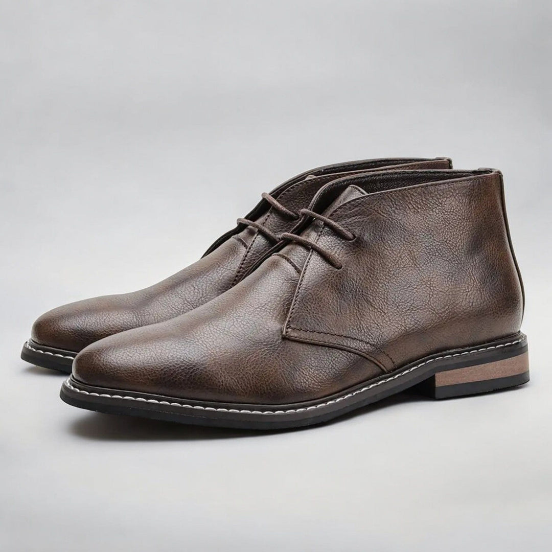 Harold | Natūralios Odos Chukka Batai