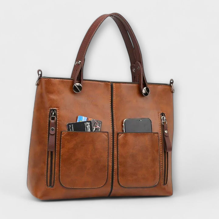 Austėja™ - Elegantiška odinė rankinė