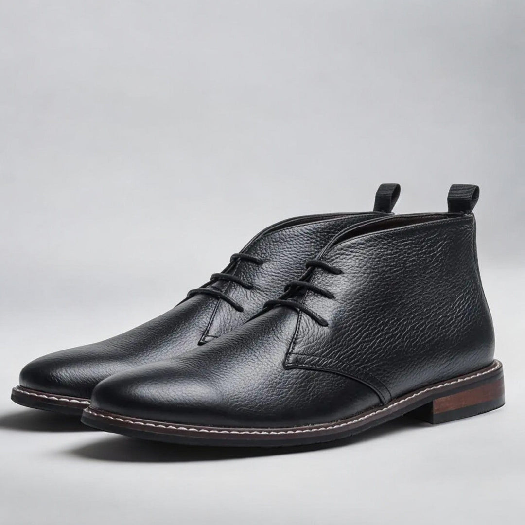 Harold | Natūralios Odos Chukka Batai