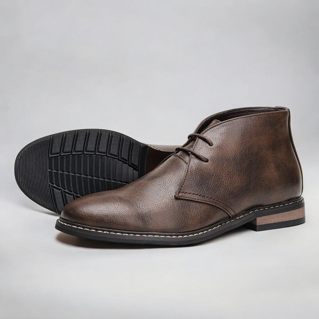 Harold | Natūralios Odos Chukka Batai