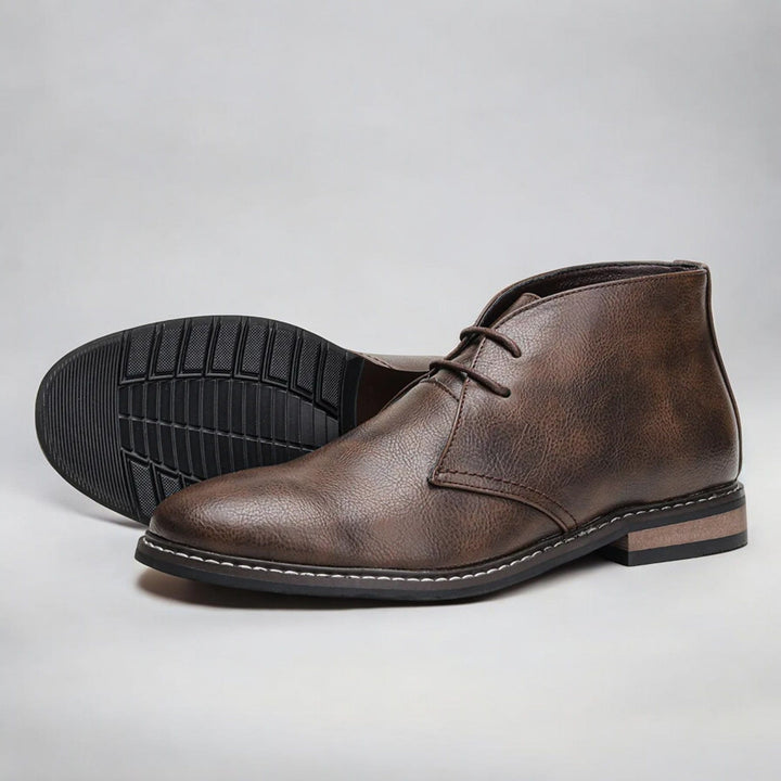 Harold | Natūralios Odos Chukka Batai