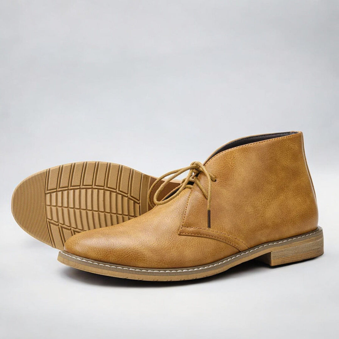 Harold | Natūralios Odos Chukka Batai