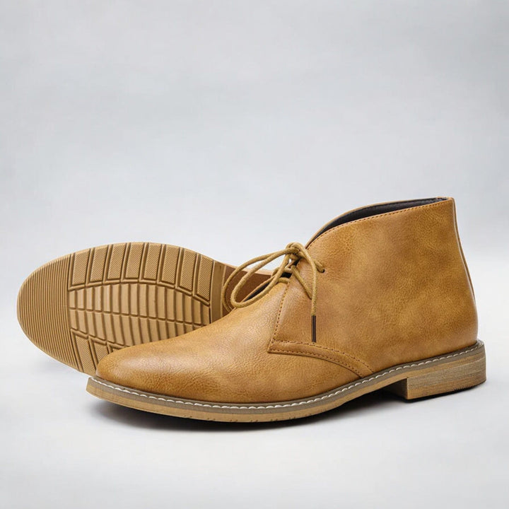 Harold | Natūralios Odos Chukka Batai