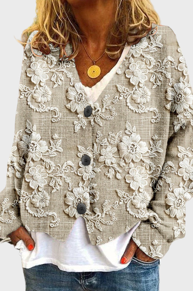 Monika™ - Palaidinė su Žiedlapiais