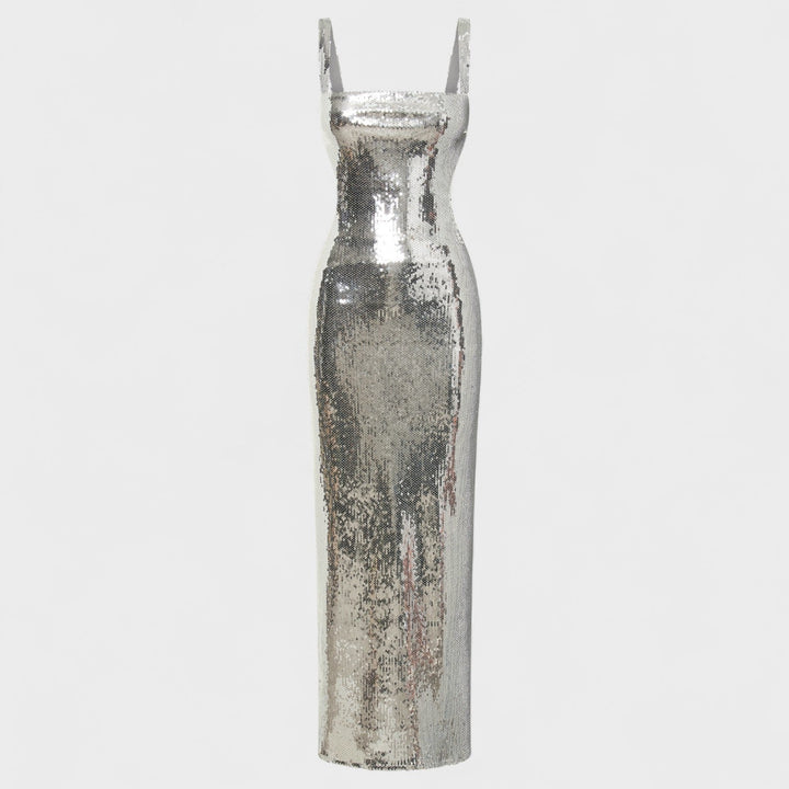 Suknelė „Sparkle Silver“ - Vakarinė versija