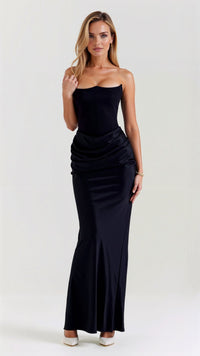 Esmeralda | Fiorella Ilga suknelė su korsetu