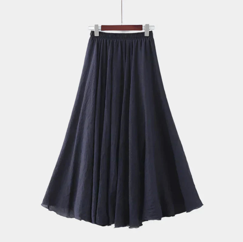 Sintija™ - Elegantiška Aukšto Liemens Sijonas