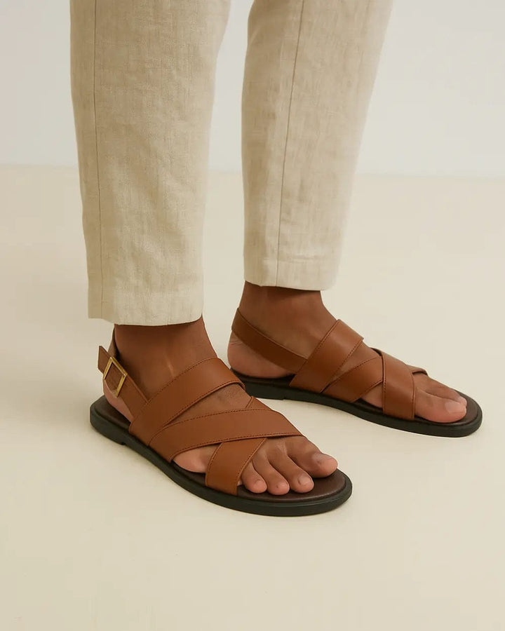 Lanaro™ | Elegantiški Kryžminiai Sandalai