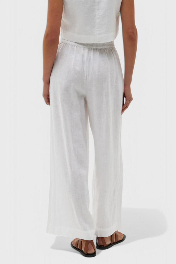 Avelina Minimalizmo Komplektas Iš Lengvos Medvilnės ir Lino