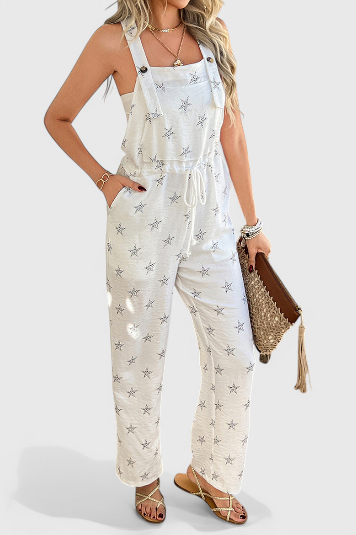 Bianca Mono Suknelė su Žvaigždžių Raštu