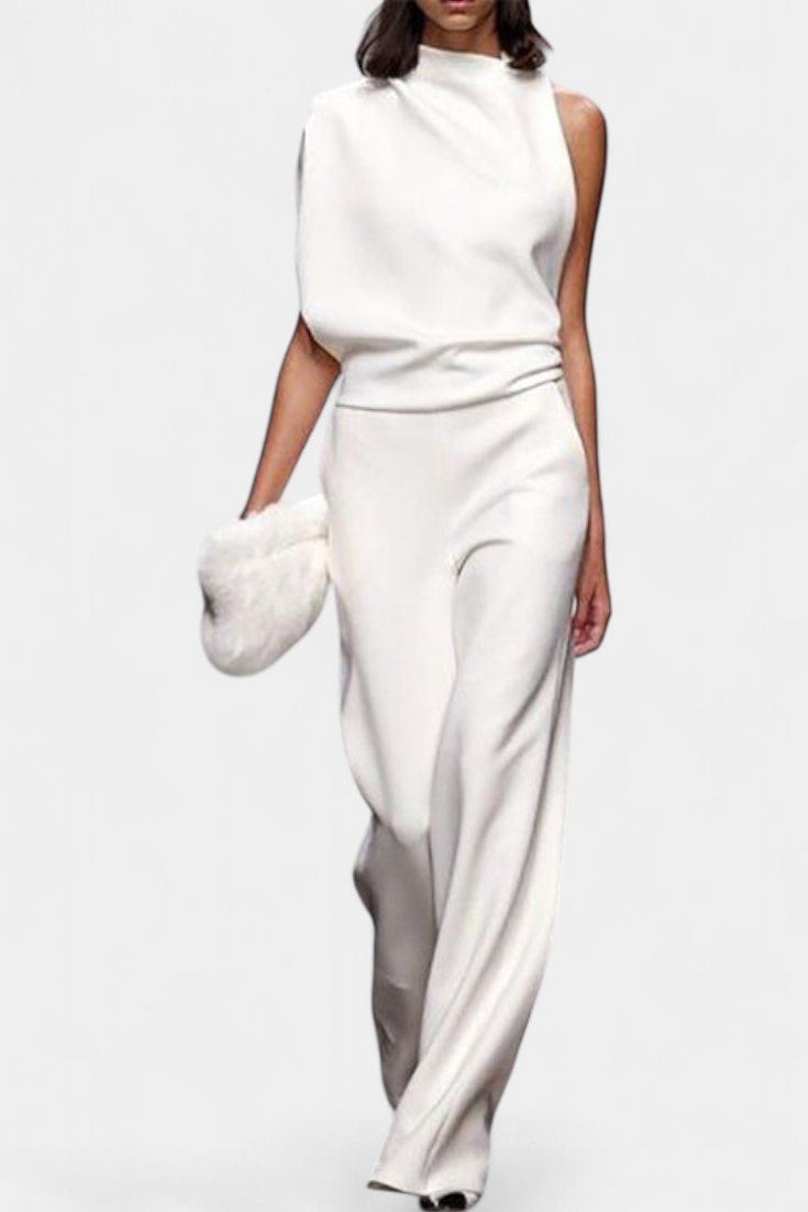 Etta Mono Asimetrinė Arba Plūstanti Kelnė