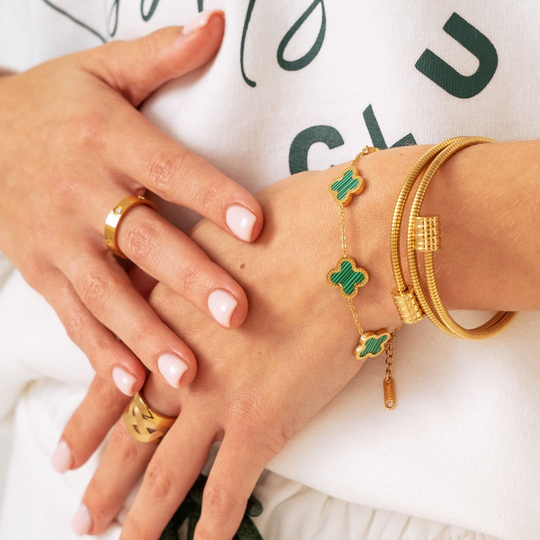 Twister Auksinė Apyrankė