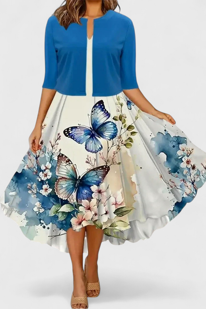 Estrella Midi Suknelės Švarkelio Komplektas