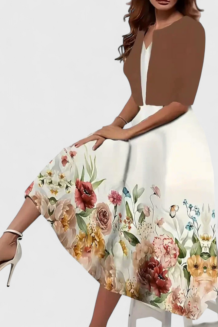 Estrella Midi Suknelės Švarkelio Komplektas