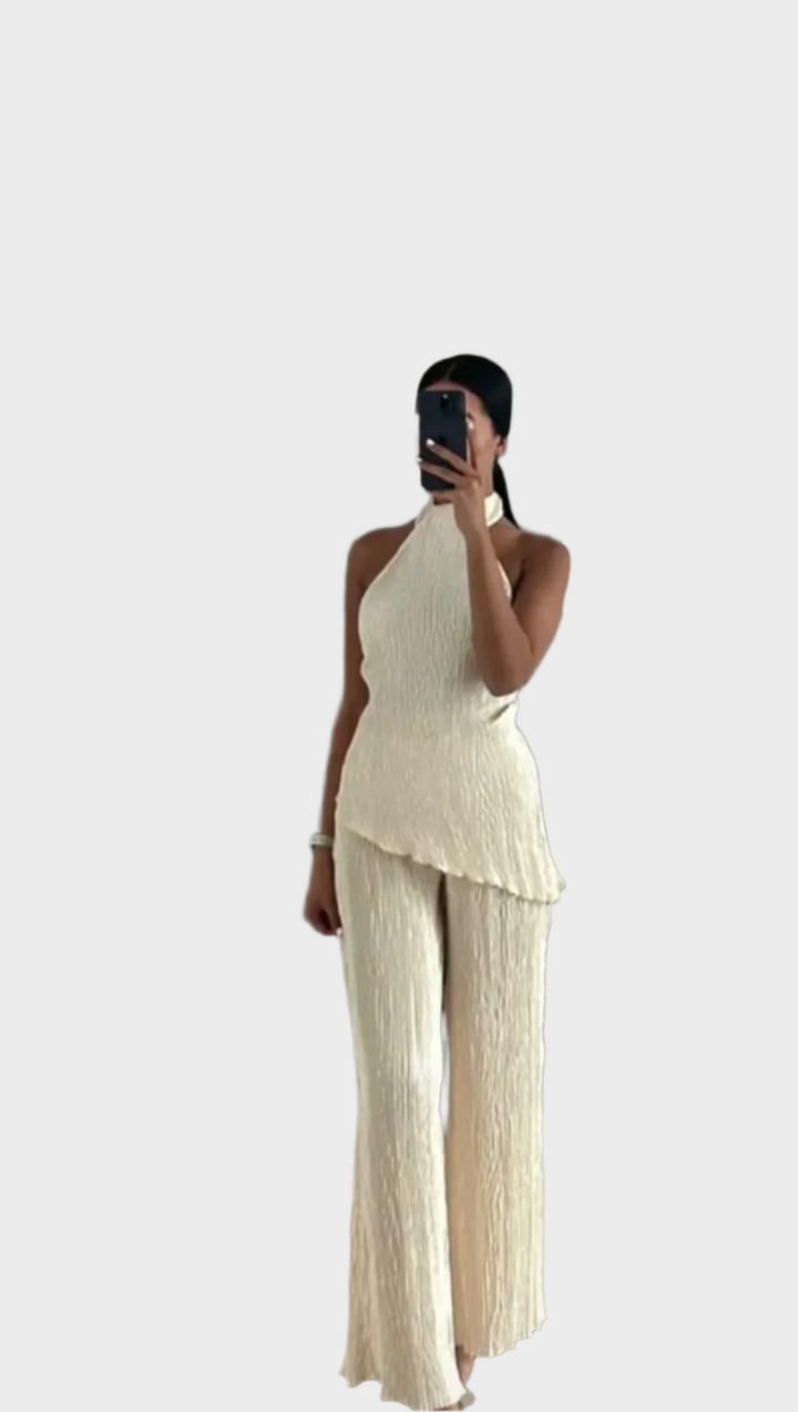 Elijana™ - Elegantiškas Plisuotas Komplektas