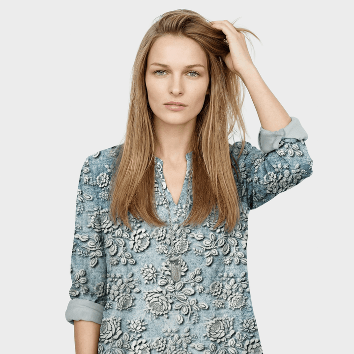 Sandra™ - Mėlynos sutemos žydėjimo marškiniai